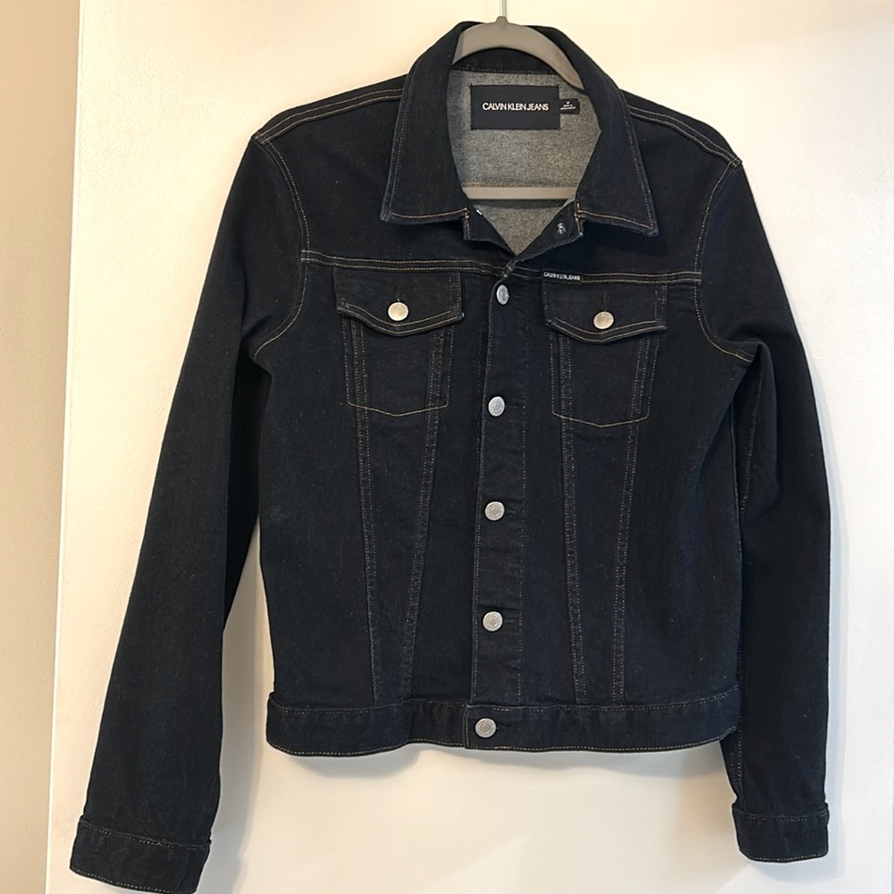 Calvin Klein Women’s Dark Denim Jacket M